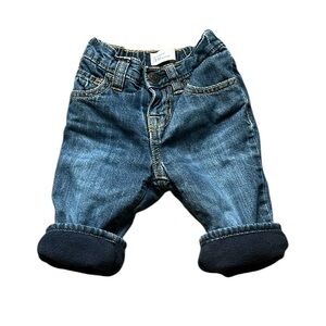 GAP Blue Classic Denim Lined Jeans